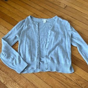 Women’s Light Gray Cardigan